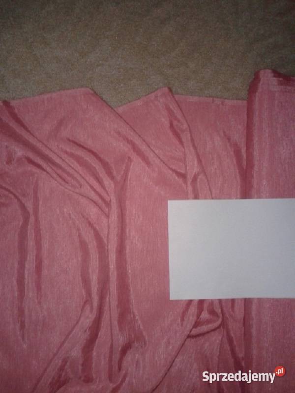 zasłona gotowa szantung 150 x 190 dolnośląskie Wrocław sprzedam