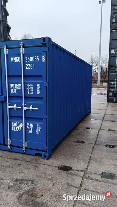Kontener magazynowy morski 20 DV OneWay 6 metrów Pozostałe śląskie Częstochowa sprzedam