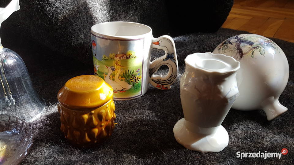 Szklane I porcelanowe przedmioty Myszków