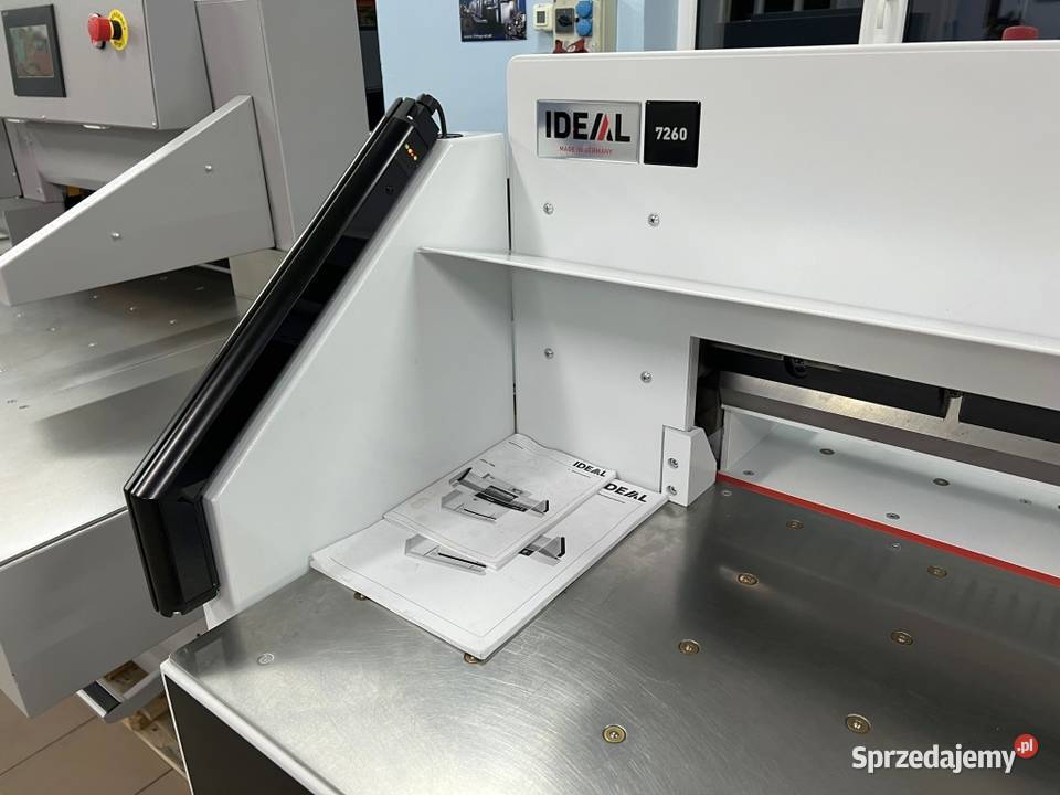 Gilotyna do papieru Ideal 7260 hydrauliczna Radom