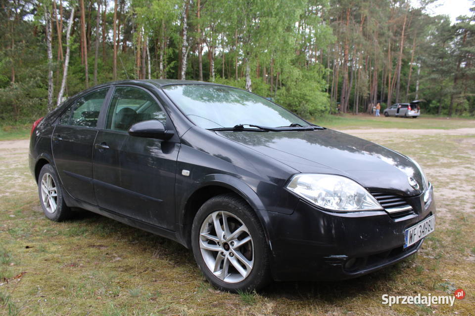 nissan primera p12 18 gaz 2004r0płaty aktalne Piotrków Trybunalski