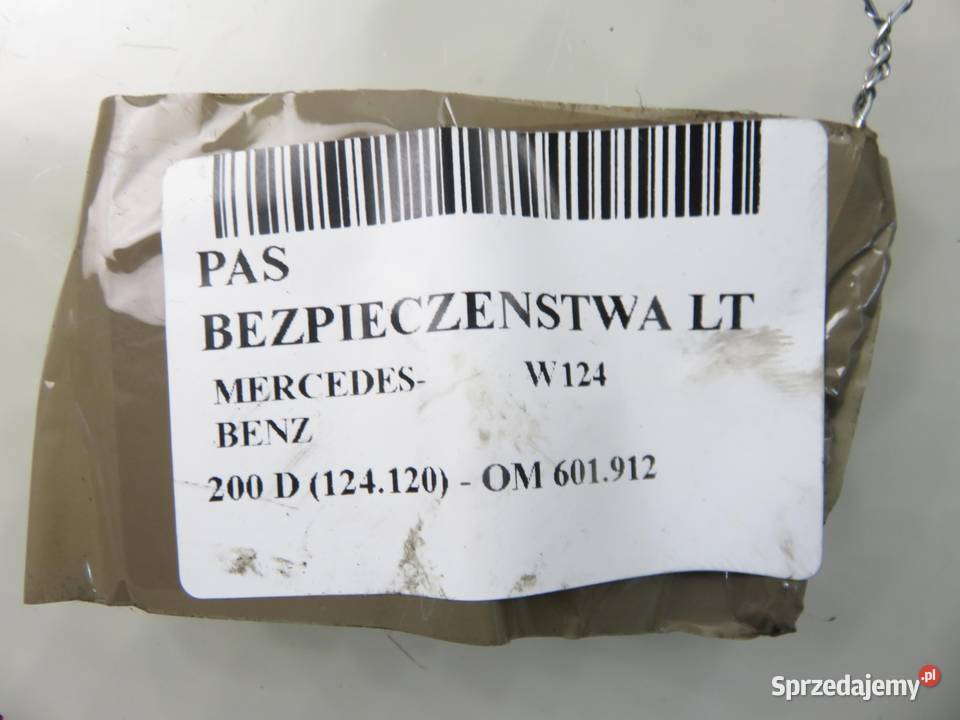 PAS LEWY TYLNY MERCEDESBENZ W124 1248600585 osobowe