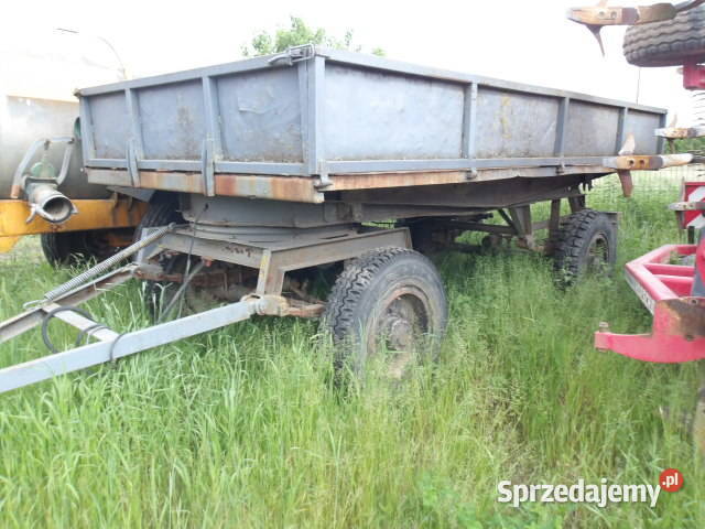 Przyczepa wywrotka 3STR 6t D55 D50 Autosan nieuszkodzony Tychowo sprzedam