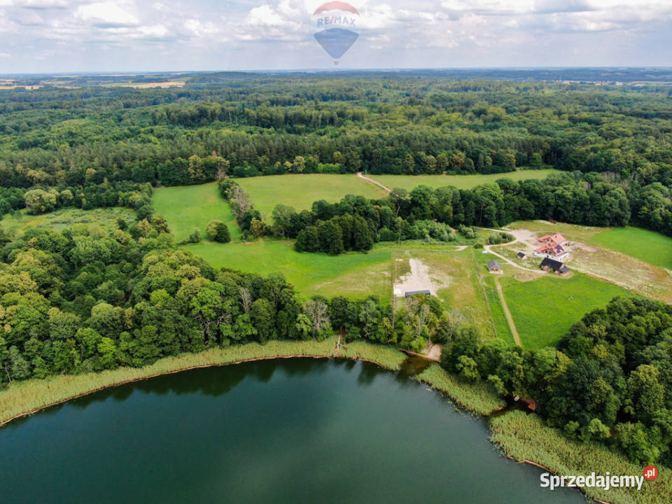 Działka 33 ha z własną linią brzegową j Narie Ponary