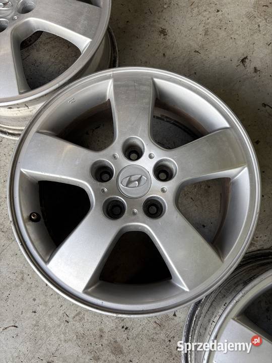Felgi aluminiowe Hyundai Tucson R16 5x1143 ET46 Samochodowe lubelskie