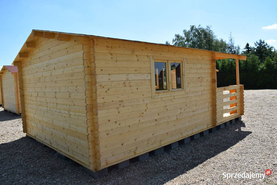 o0d ZARAZ SOLIDNY domek letniskowy taras6x424 m2 Architektura ogrodowa Gniezno