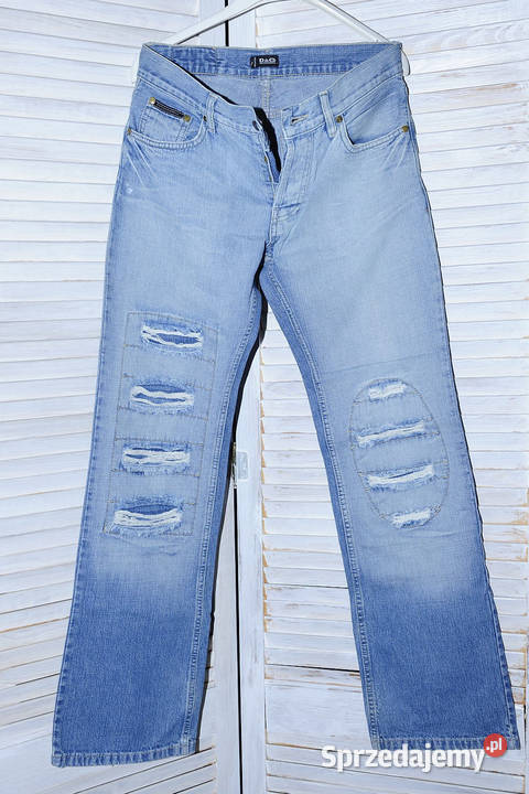 Dolce Gabana jeansy 30 Odzież i bielizna męska Wrocław