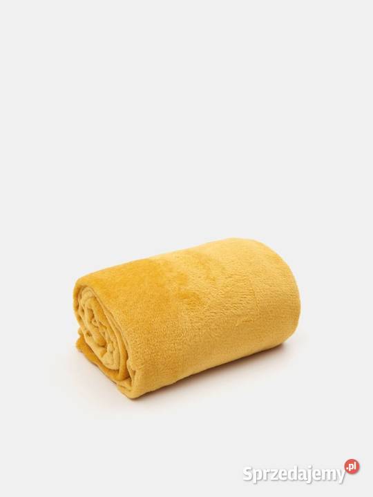 żółty koc Sinsay 130x160