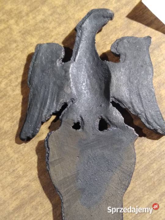 Stary nożyk do listów do kopert orzeł zabytek Dąbrowa Górnicza