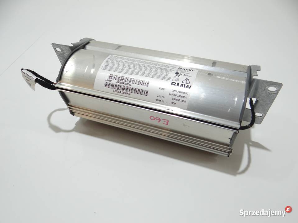 PODUSZKA POWIETRZNA PASAŻERA BMW E60 7039708 Strzyżewice