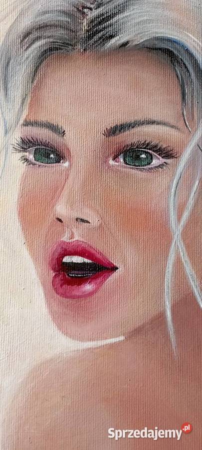 Obraz ręcznie malowany Łódź