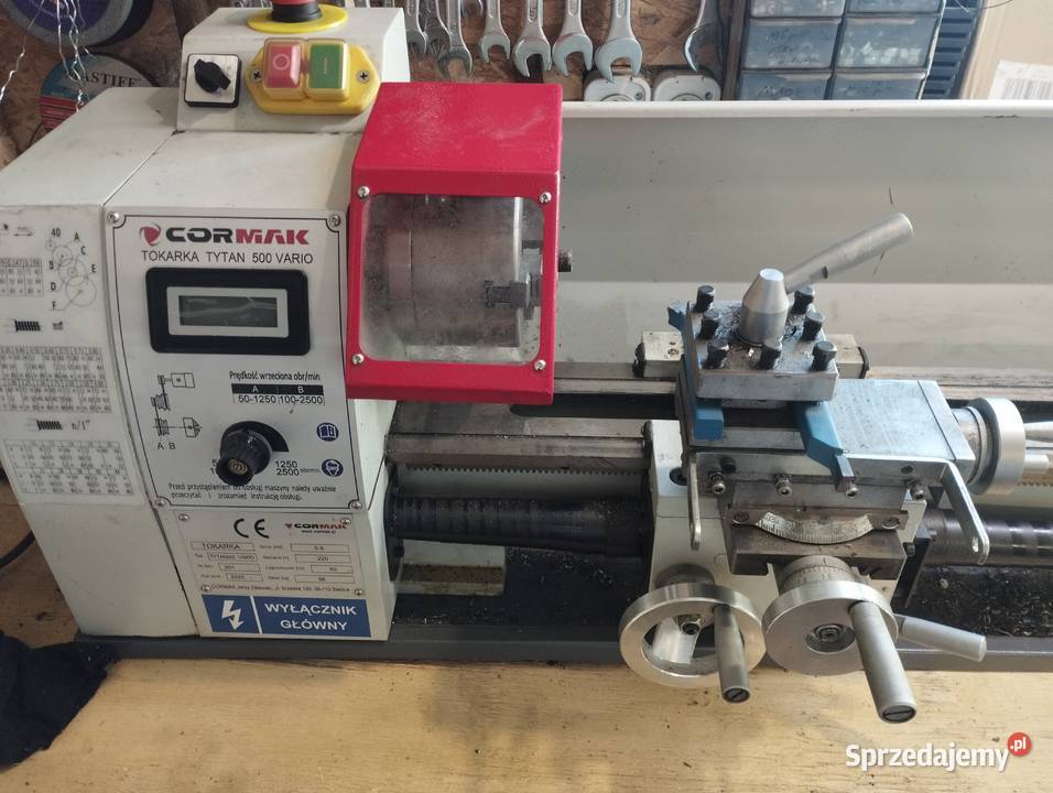 Mini tokarka Cormak Tytan 500 Vario nowa Pionki
