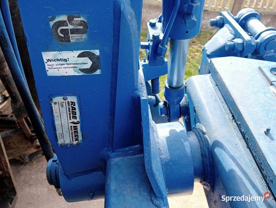 Pług obrotowy 3 rabewerk świętokrzyskie Probołowice