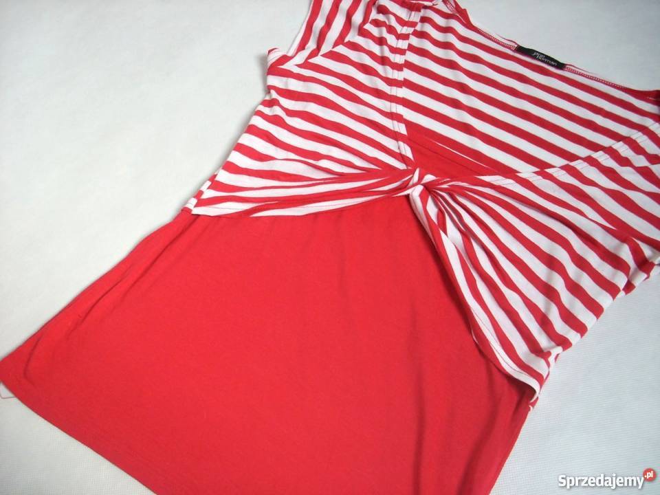 Jane Norman bluzeczka 2w1 paseczki 38 40