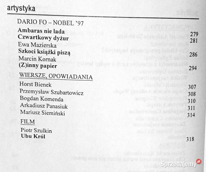 Lewą nogą Polityka artystyka 10 1998 Chełm