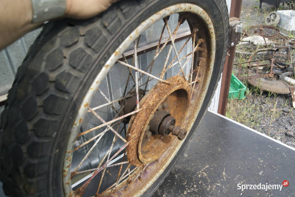 KOŁO TYŁ TRIUMPH MATCHLESS AJS BSA ARIEL ARDIE Rybnik