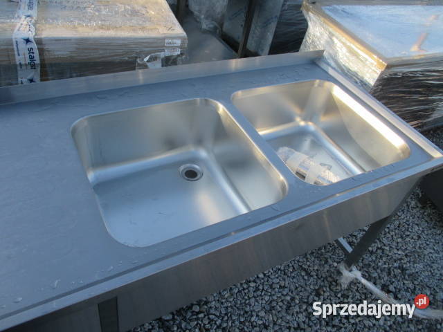 Zlew Gastronomiczny 2 Komorowy Stół Ze Zlewem i Gastronomia Ostrów Wielkopolski