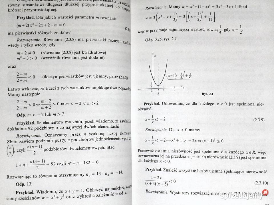Matematyka maturzystów W Leksiński Macukow lubelskie