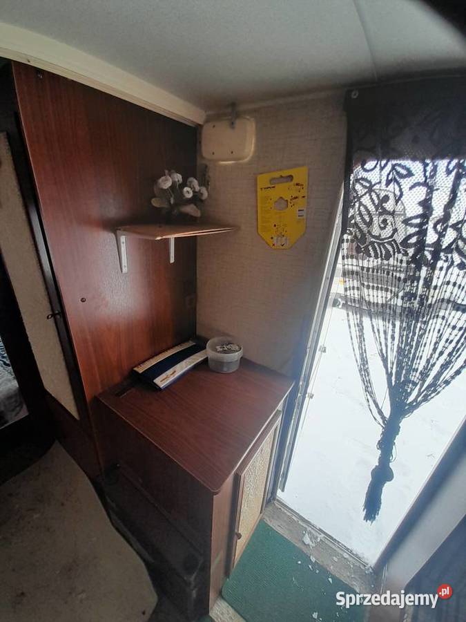 Przyczepa kempingowa z przeznaczeniem na działkę 1