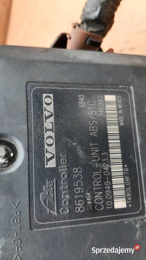 pompa sterownik ABS volvo s60 8619537 8619538 Dębno