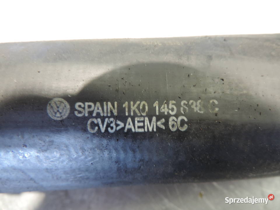 RURA WAZ TURBO INTERCOOLERA VW 19TDI 1K0145838C osobowe małopolskie Nowy Sącz