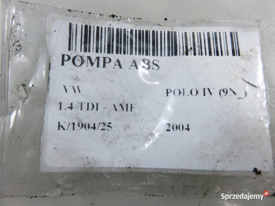 POMPA ABS VW POLO IV 9N 0265800363 6Q0907379AA