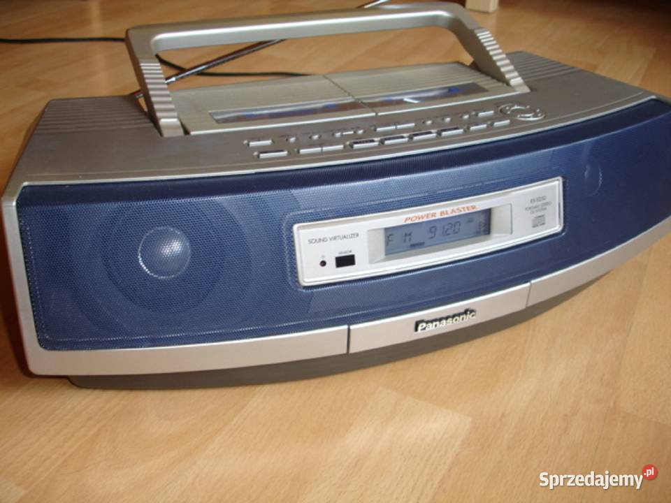 Radiomagnetofon PANASONIC RXED50 lubuskie Zielona Góra