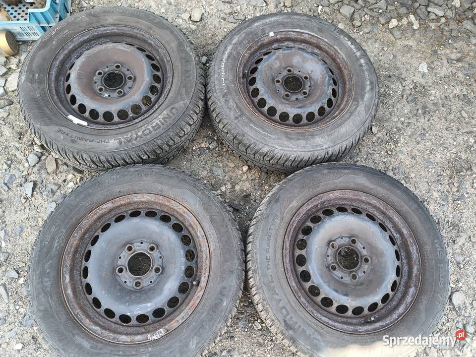 Koła stalowe zimowe 5x112 19565 R15 Mercedes B wielkopolskie Witkowo