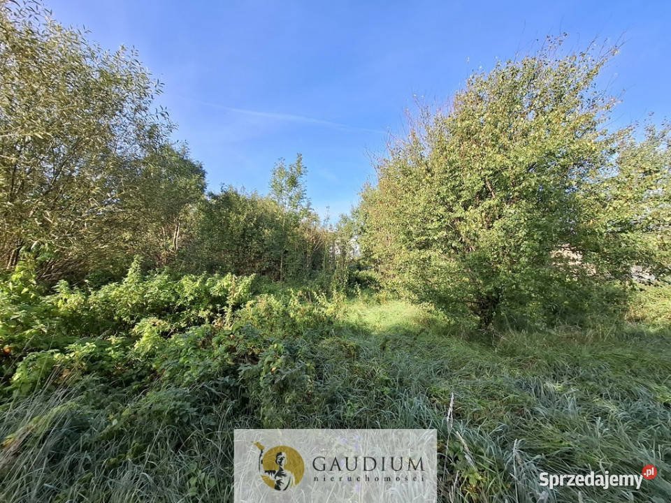 Działka usługowobudowlana GrabinyZameczek utwardzona Grabiny-Zameczek