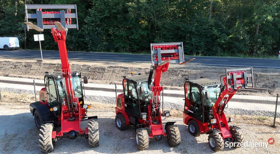 Ładowarka przegubowa HORNET HMA808TT z nieuszkodzony Ładowarki rolnicze Oborniki