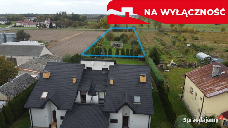 Działka 4017 m2 budowlana Leokadiów gm Puławy
