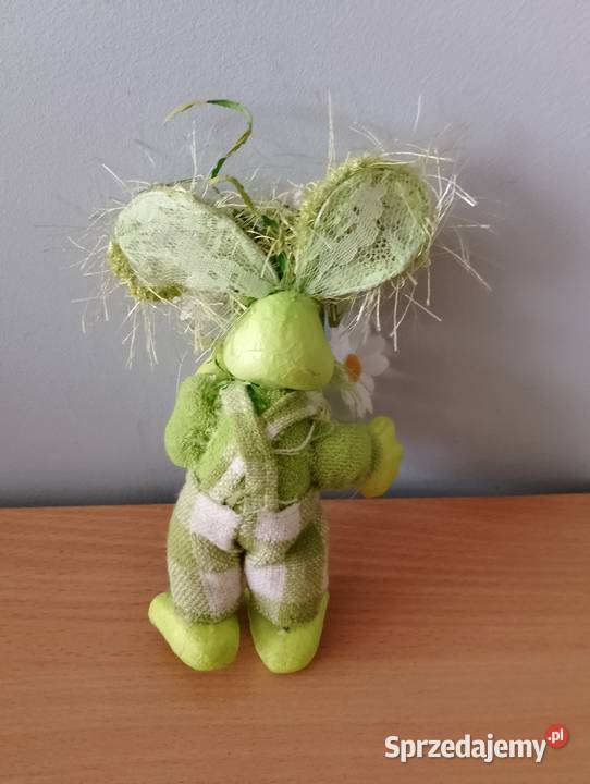 ZAJĄCZEK wielkanocny zając figurka ozdoba wielkopolskie Złotniki