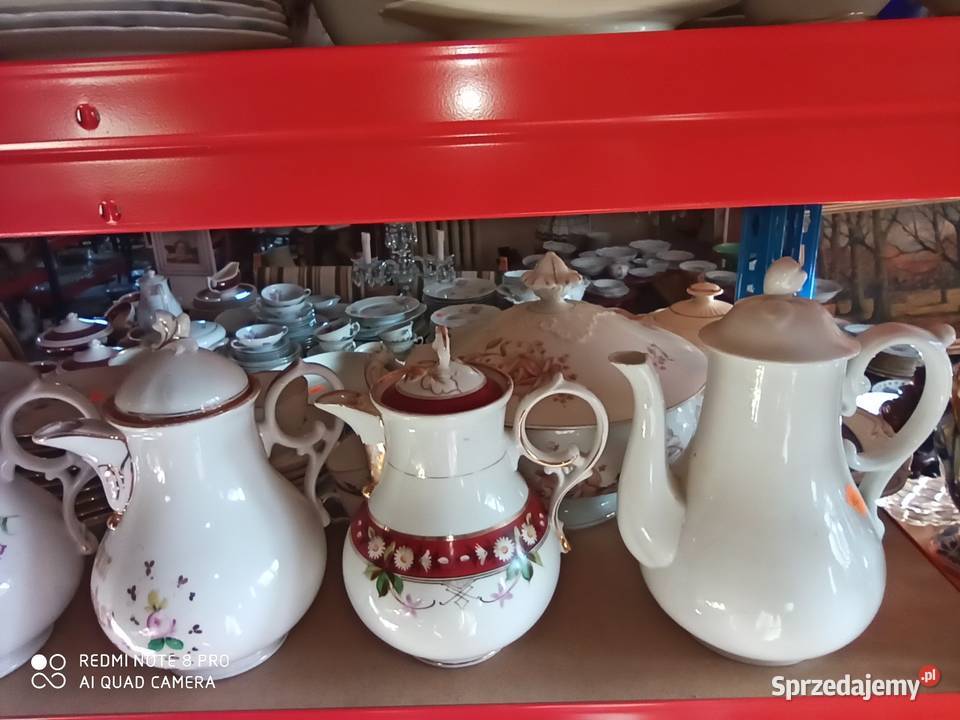 dzbanek do czekolady C T Bialy syg 18751909 Gdańsk