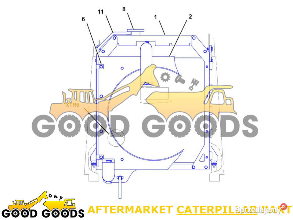 CAT CHŁODNICA 4P3377 4P3377 4P3379 4P3379 Władysławów