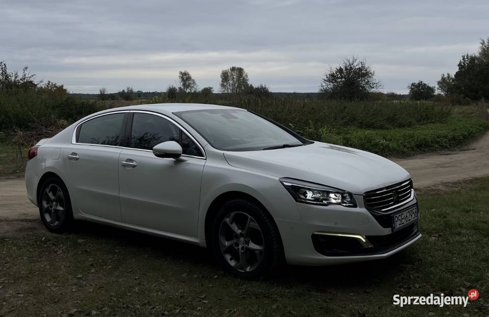Peugeot 508 20 HDI Allrue 2015r automat biala Sedan / Limuzyna