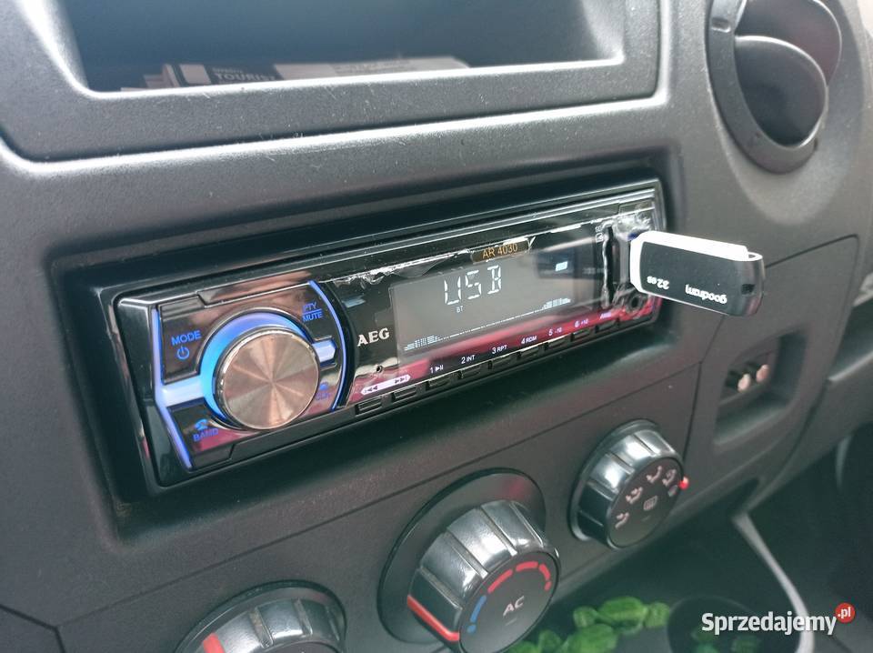 Radio Samochodowe AEG BLUETOOTH AUX USB Karta SD Dzierżoniów