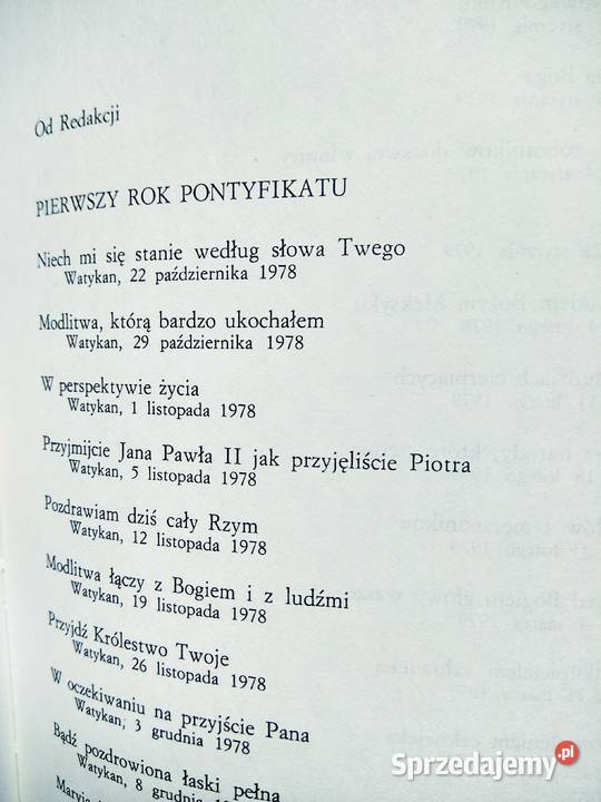 Anioł pański z papieżem Antykwariat Warszawa sprzedam