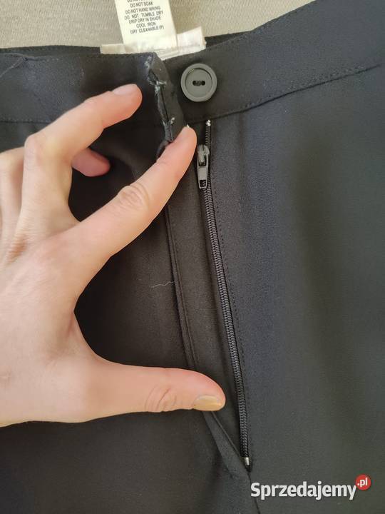 Spodnie na kant czarny Sosnowiec