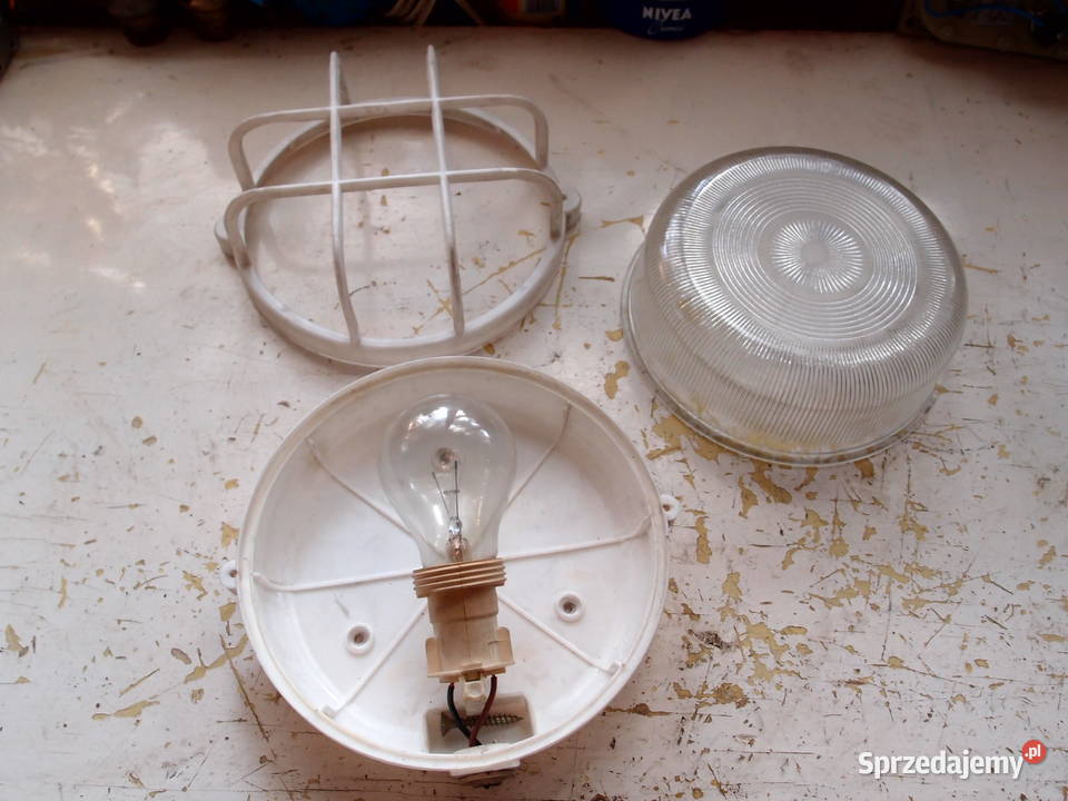 lampa Plafon okrągła fi 215 moc100W E27 230V Łódź