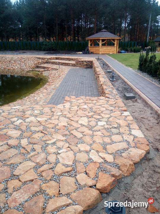 Kopalnia kamienia piaskowca łupka kamień na Radomsko