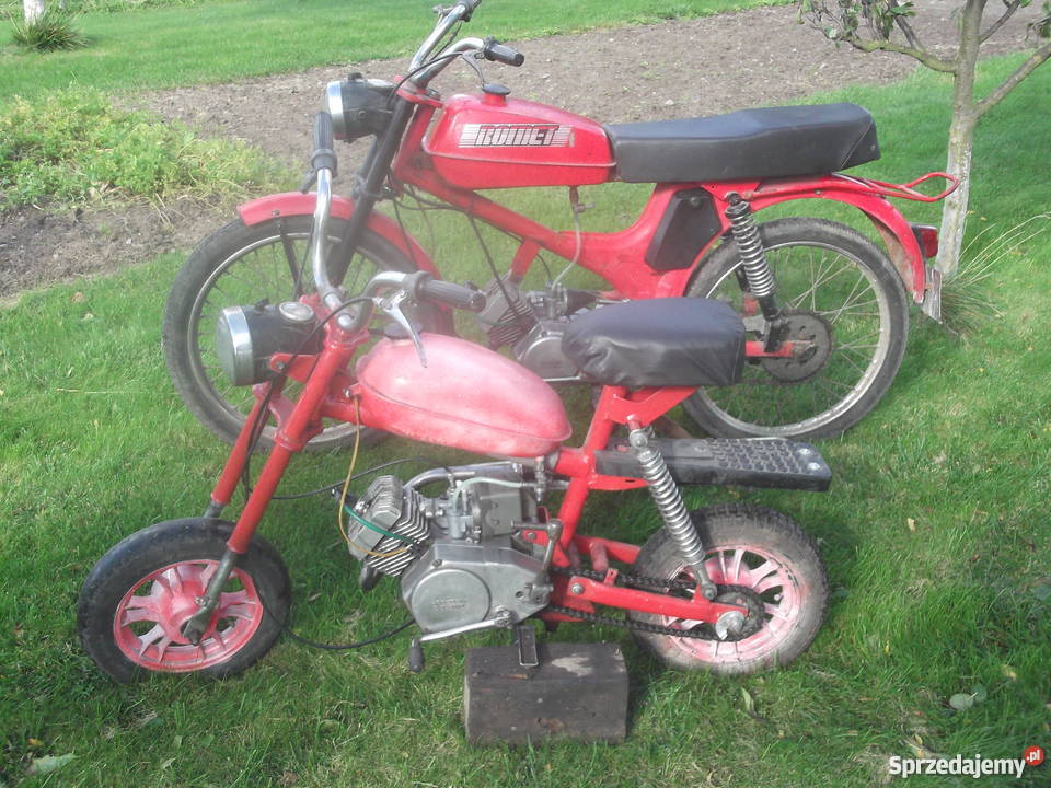 romet ogar 205 motorynka możliwość transportu motorower Góra