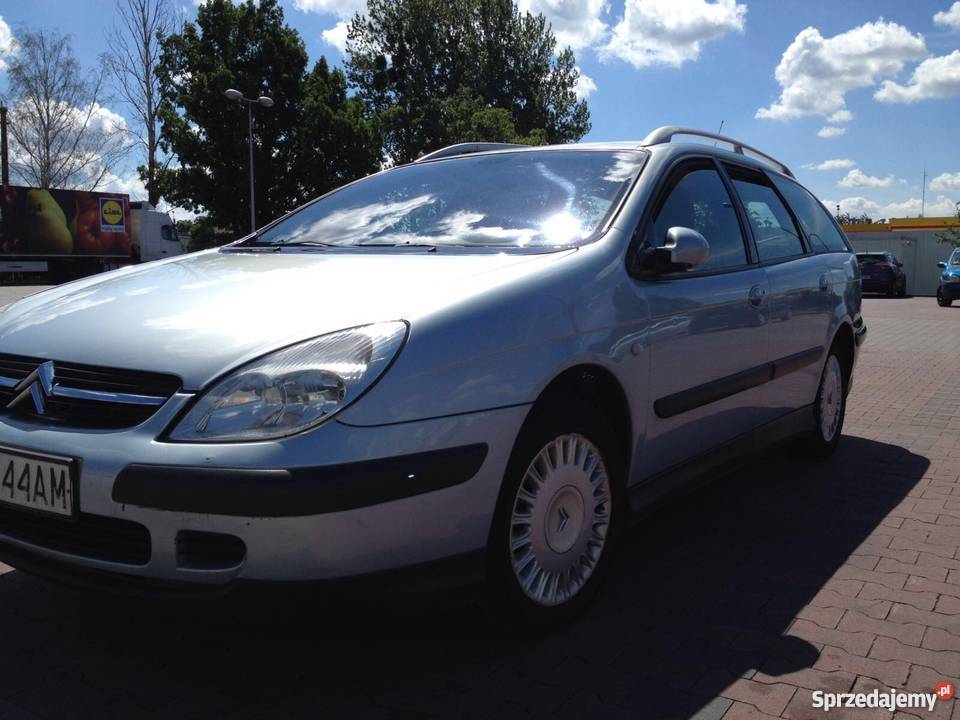 Citroen c5 błękitny metalik 2003 kombi ESP kujawsko-pomorskie Bydgoszcz