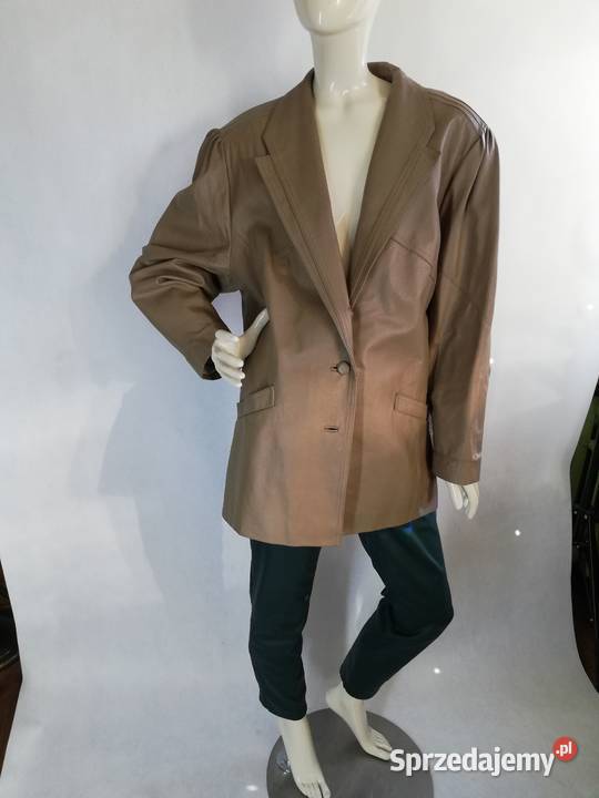 vintage kurtka skóra naturalna w kolorze Lublin