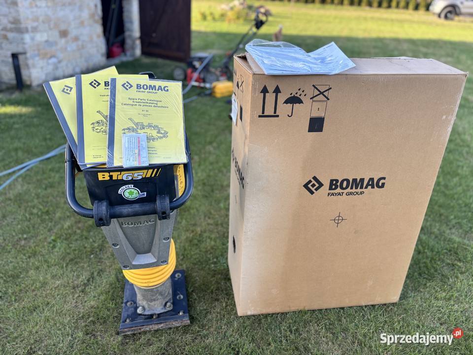 Zagęszczarka skoczek BOMAG BT 65 Pozostałe Rejowiec Fabryczny