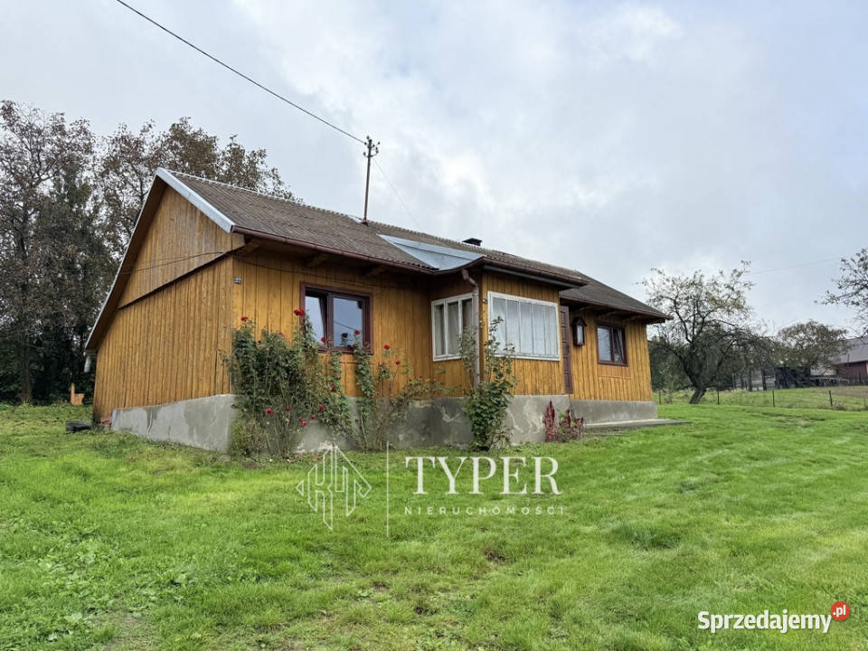 Wola Lubecka dom 100m2 widokowa działka małopolskie