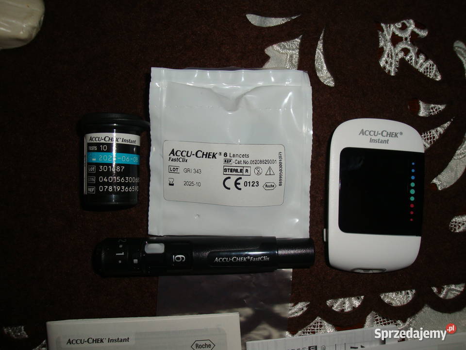 Glukometr Accucheck Instant zestaw mazowieckie