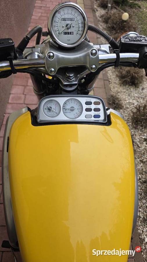 Yamaha v maxx v boost 1200 klasyk motocykl zolty nieuszkodzony podkarpackie Mielec sprzedam