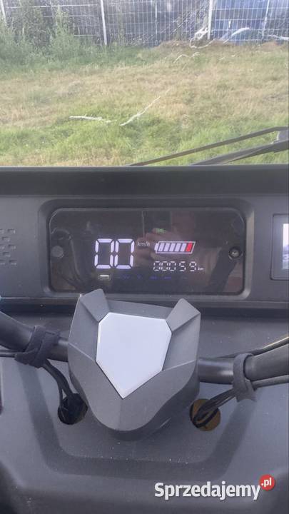 Nowy Motorower Pojazd elektryczny zabudowany Sól