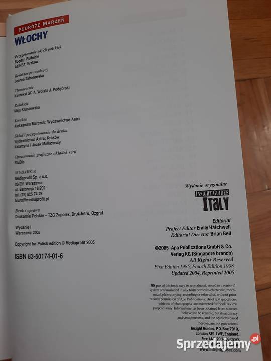 Podróże Marzeń Biblioteka Gazety Wyborczej z Wrocław sprzedam