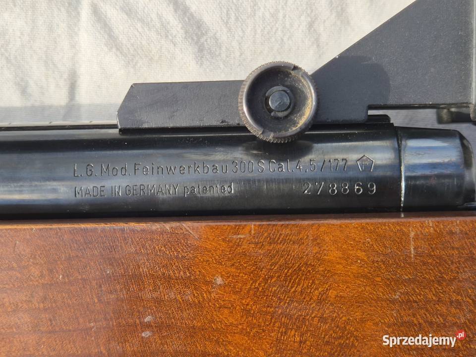 Fwb 300s karabinek pneumatyczny Kuślin